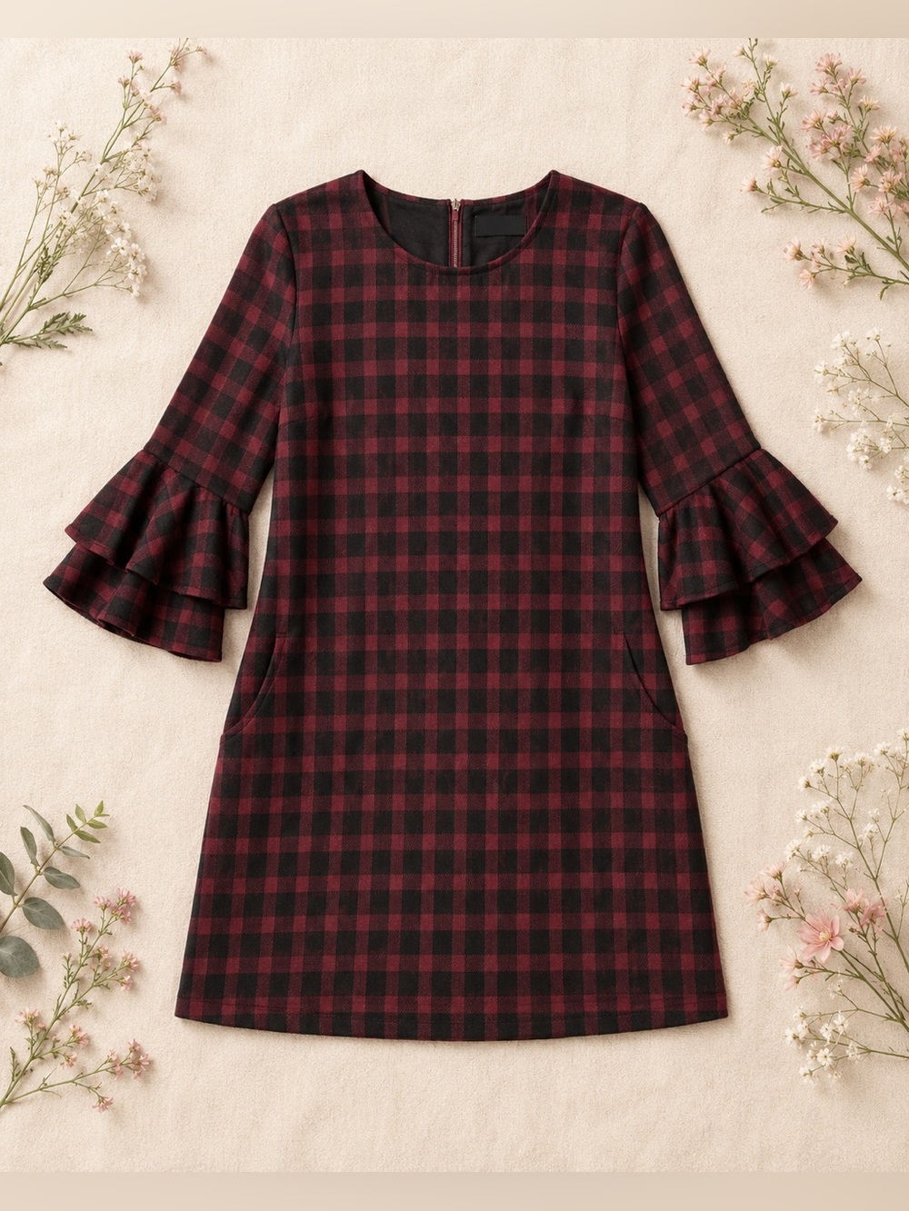 Beach Lunch Lounge flannel dress/tunic top